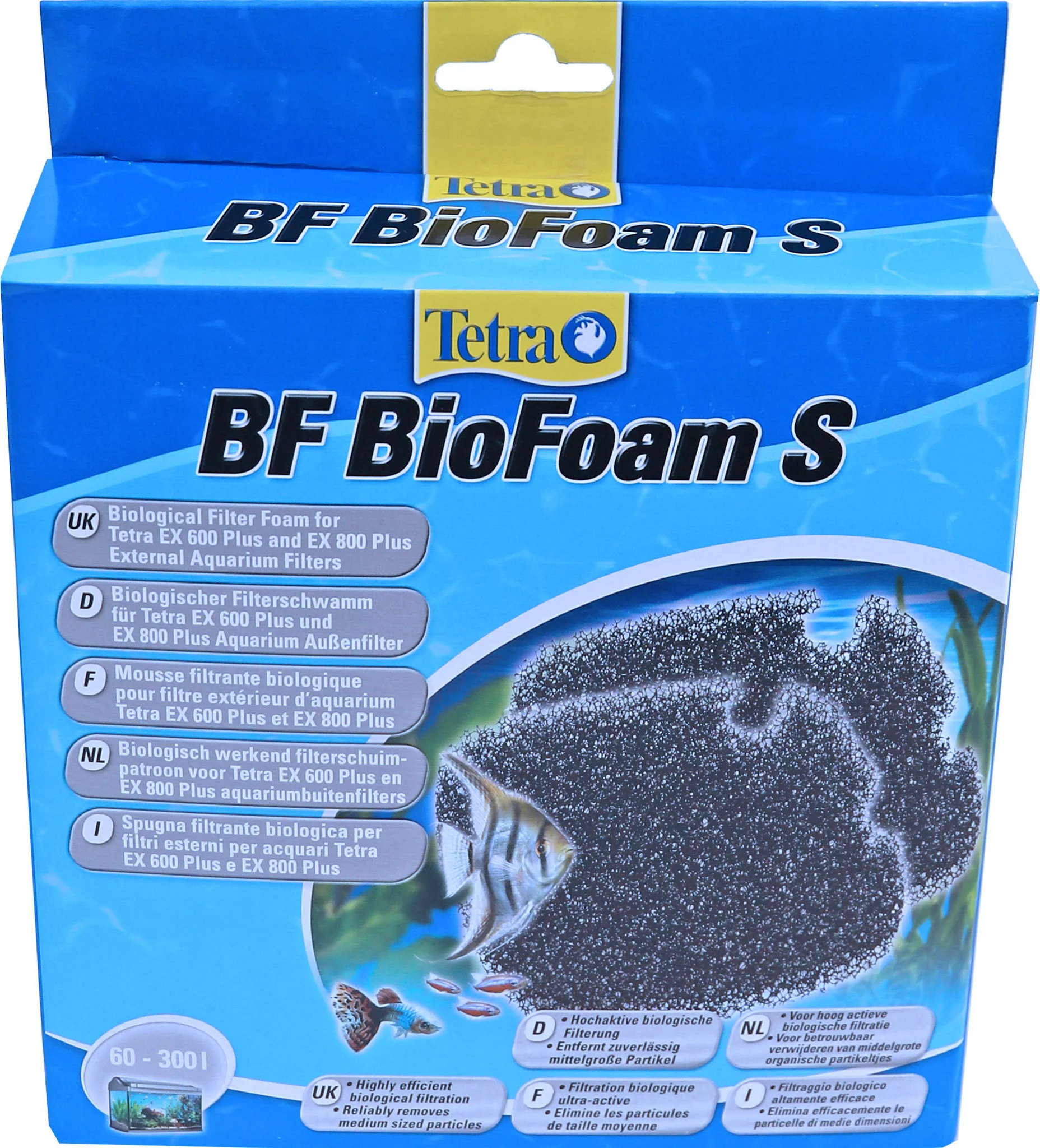 Tetra Filterspons Biofoam S Pak a 2 stuks