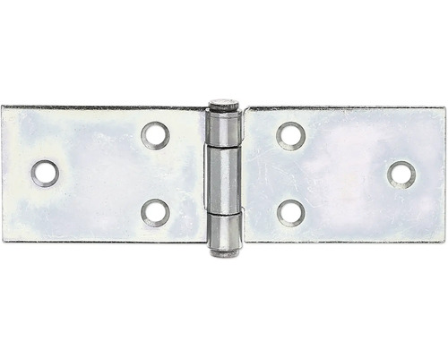 Tafelscharnier met geklonken pen 32 x 100 mm sendzimir verzinkt 1 stuk