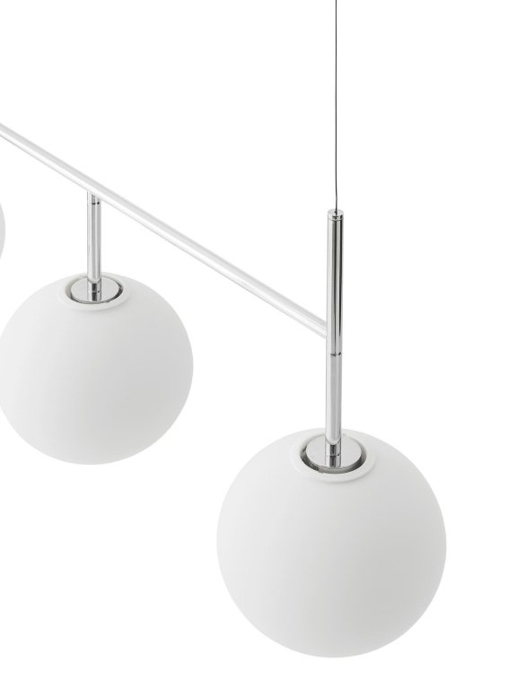 Audo Copenhagen TR Bulb Suspension hanglamp Polished Steel