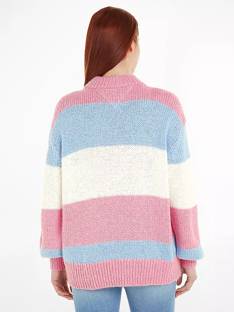 TOMMY JEANS Pullover rosa