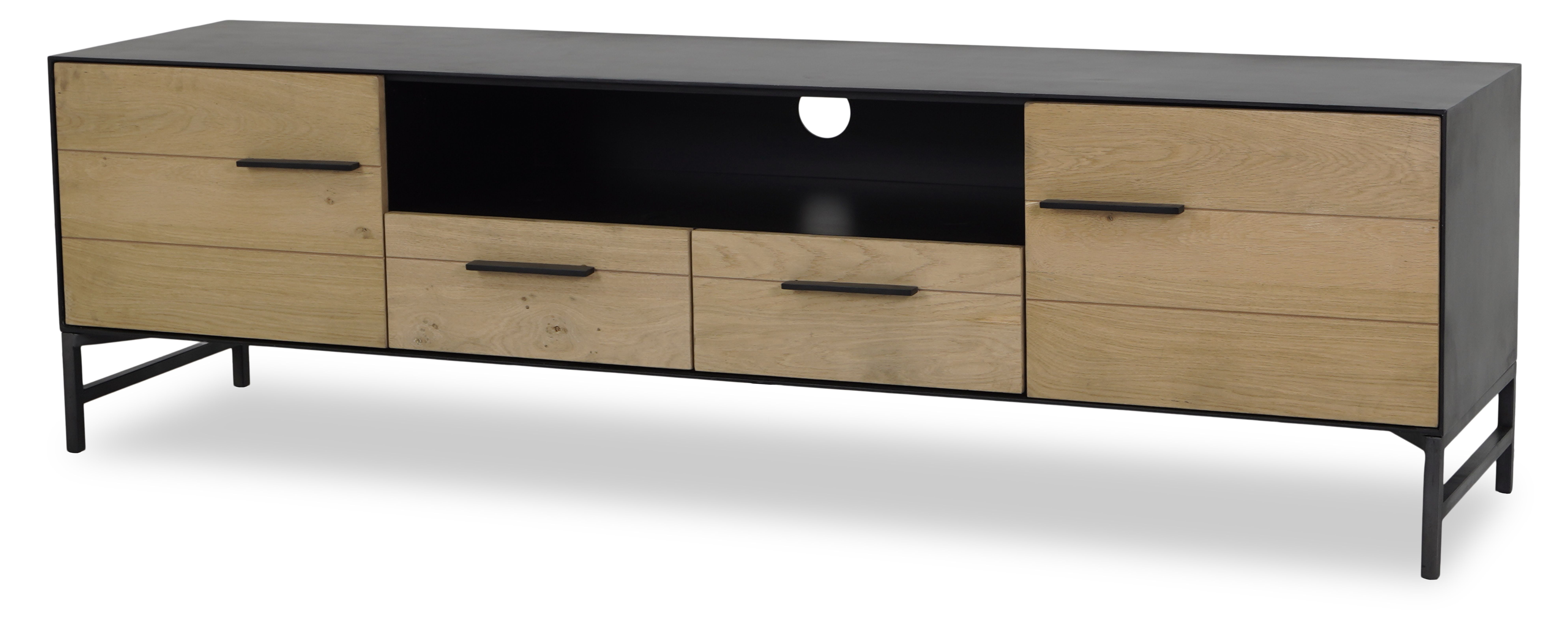 Tv-meubel Lido  B190 x D55 x H45 cm
