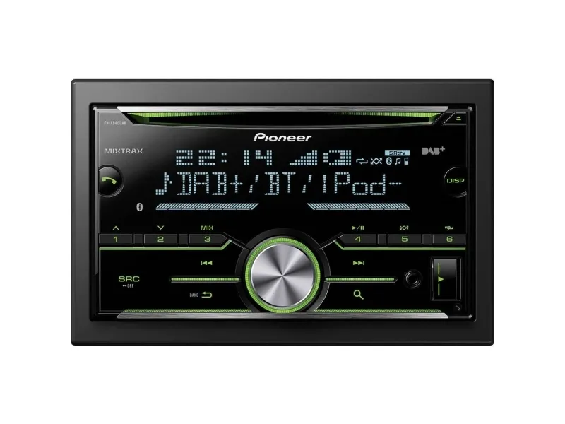 Pioneer FH-X840DAB - Bil - CD-modtager - in-dash - Double-DIN - 50 watt x 4