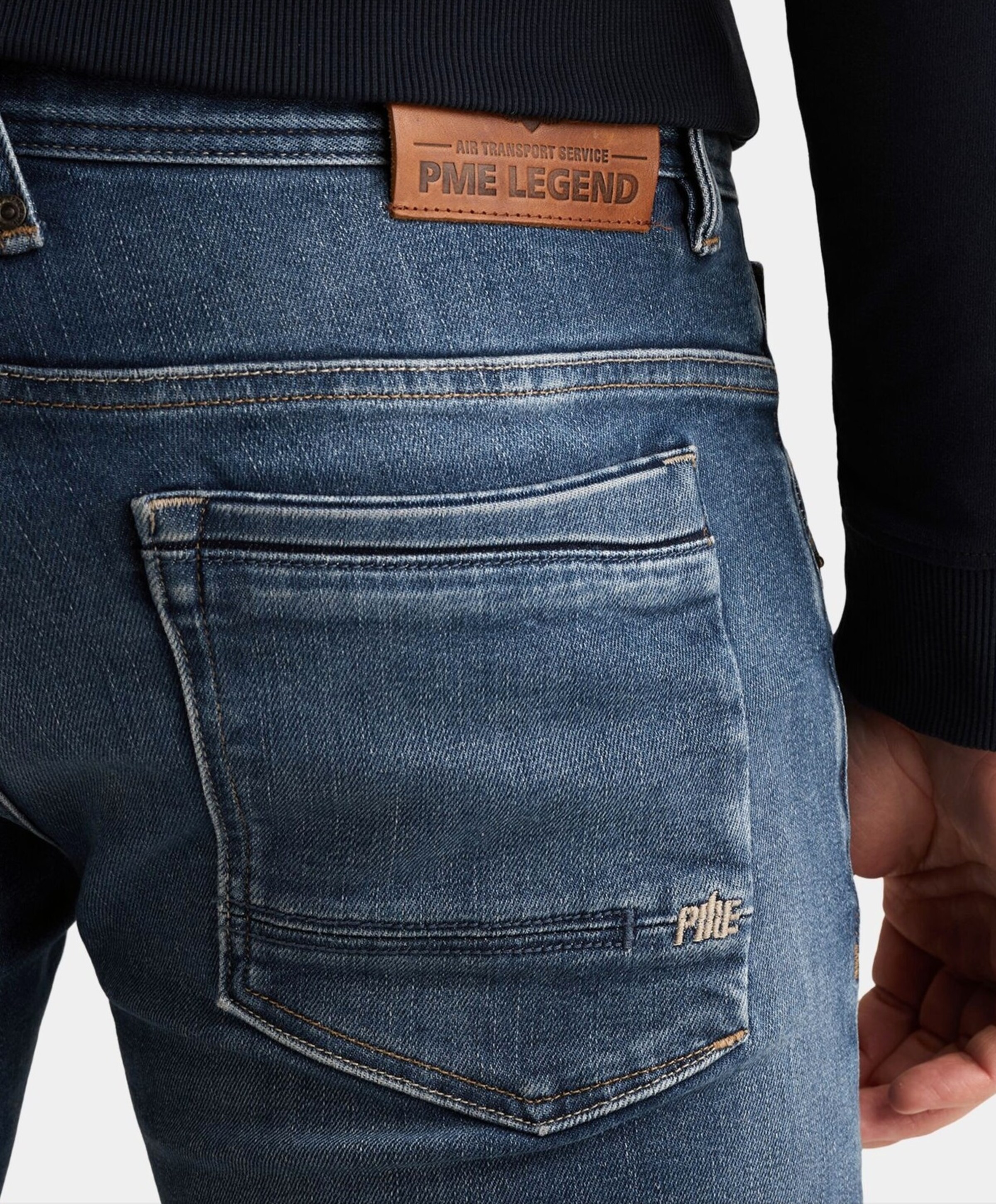PME Legend SKYRAK HORIZON MID BLUE heren jeans blauw