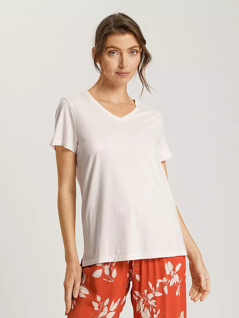 HANRO Loungewear T-Shirt rosa