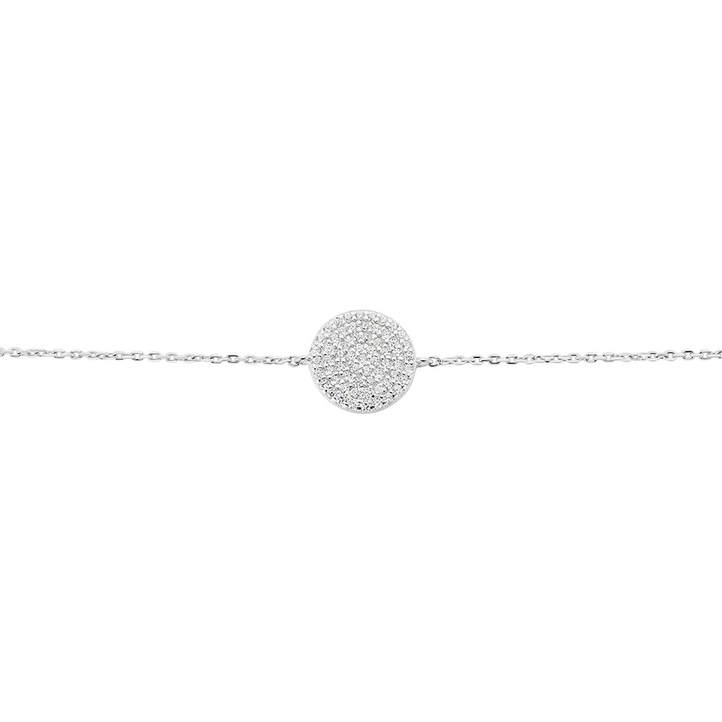 Bracelet Angeles Argent Blanc Oxyde De Zirconium
