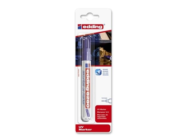 Marker Edding® 8280 klar UV - usynlig mærkning/tyverisikring