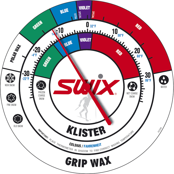Veggtermometer R220 Swix Round Wall thermomet