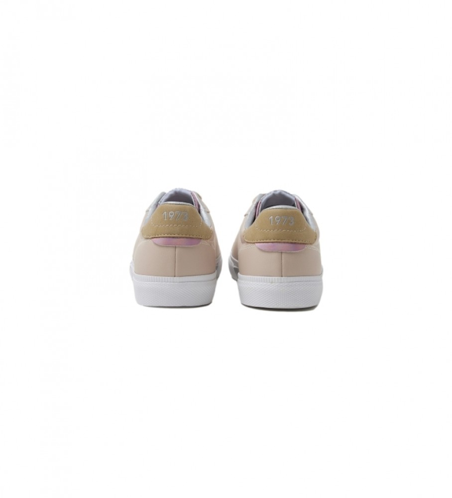 Tênis Pepe Jeans Kenton Flag Basic bege