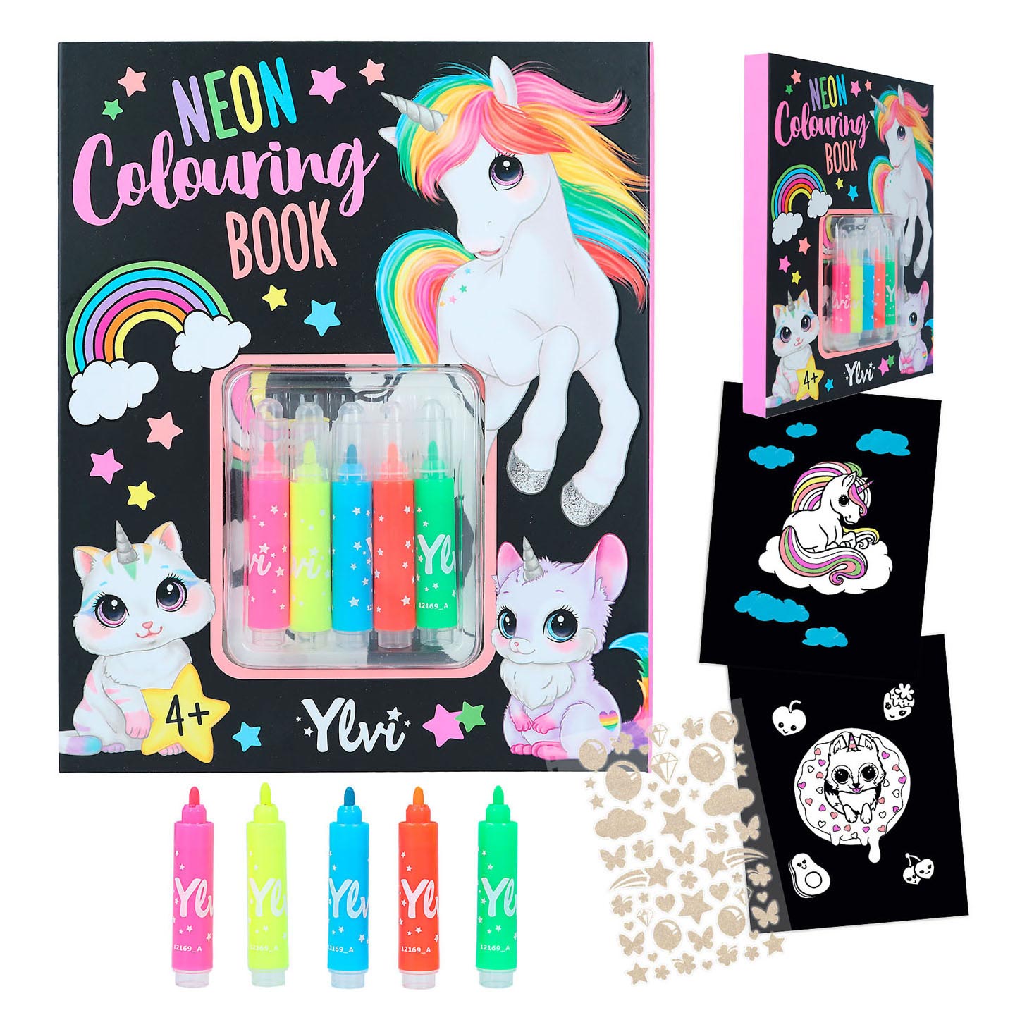 Ylvi Neon Kleurboek