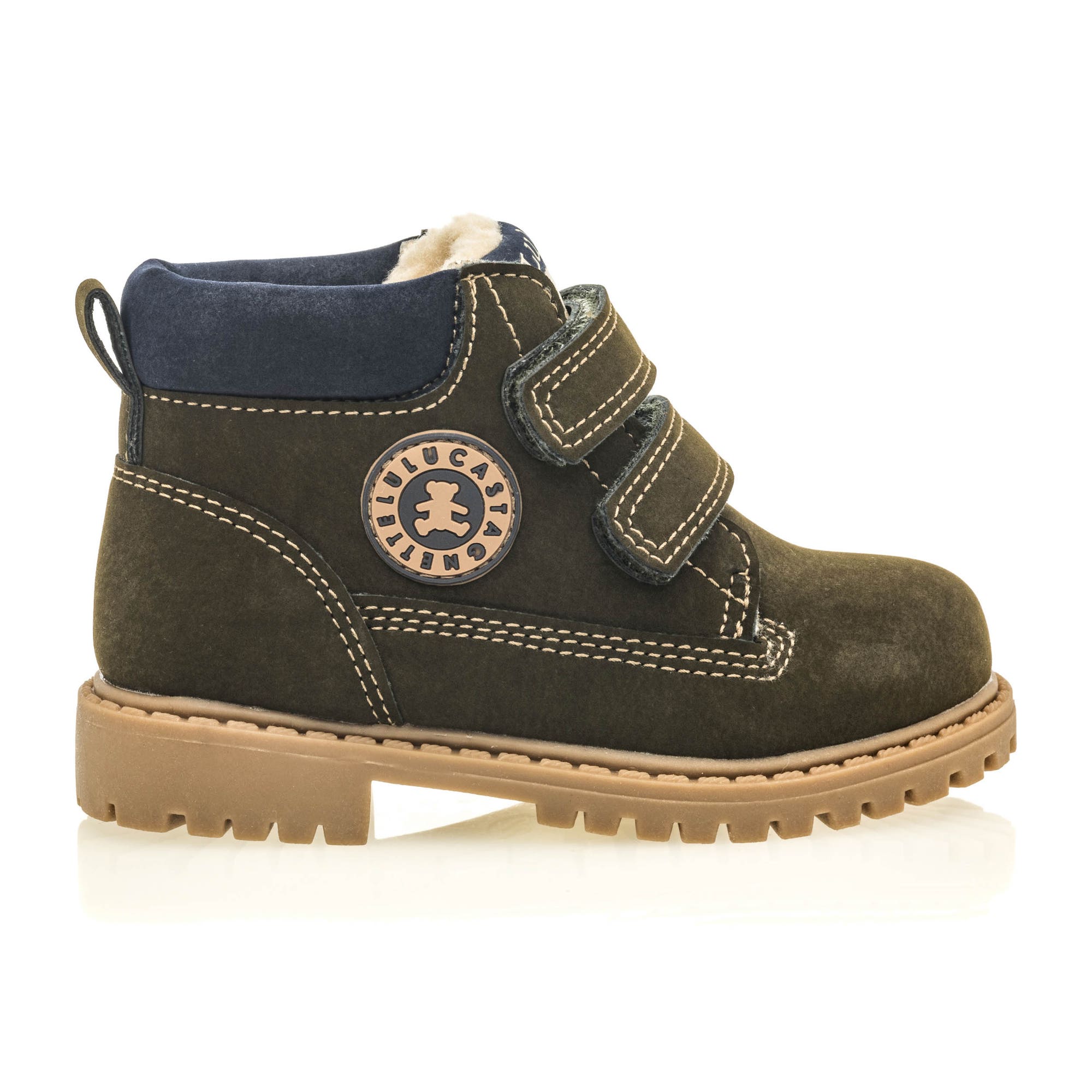 Boots Bébé garçon kaki
