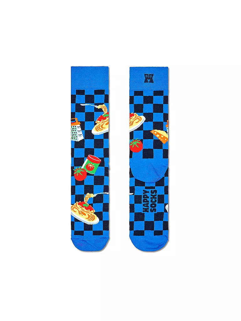 HAPPY SOCKS Damen Socken DINNER 36-40 blue blau
