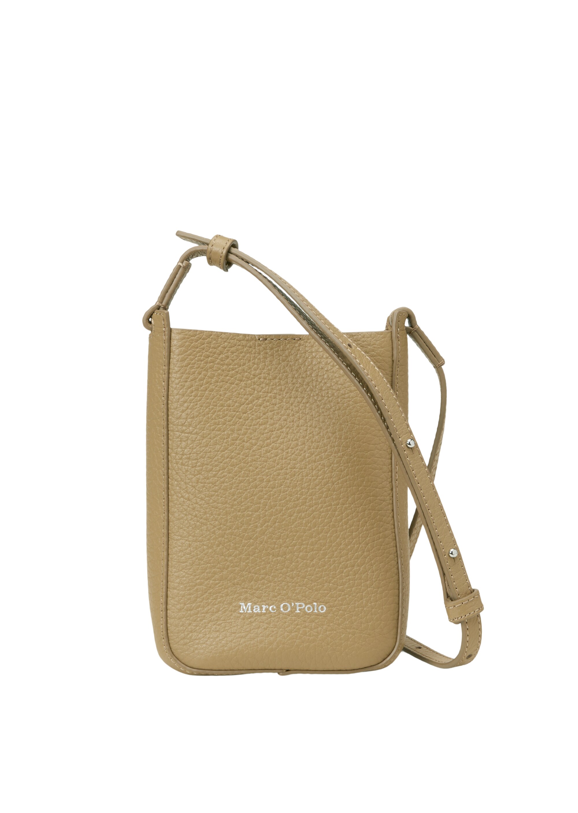 Smartphone-Tasche aus genarbtem Rindleder