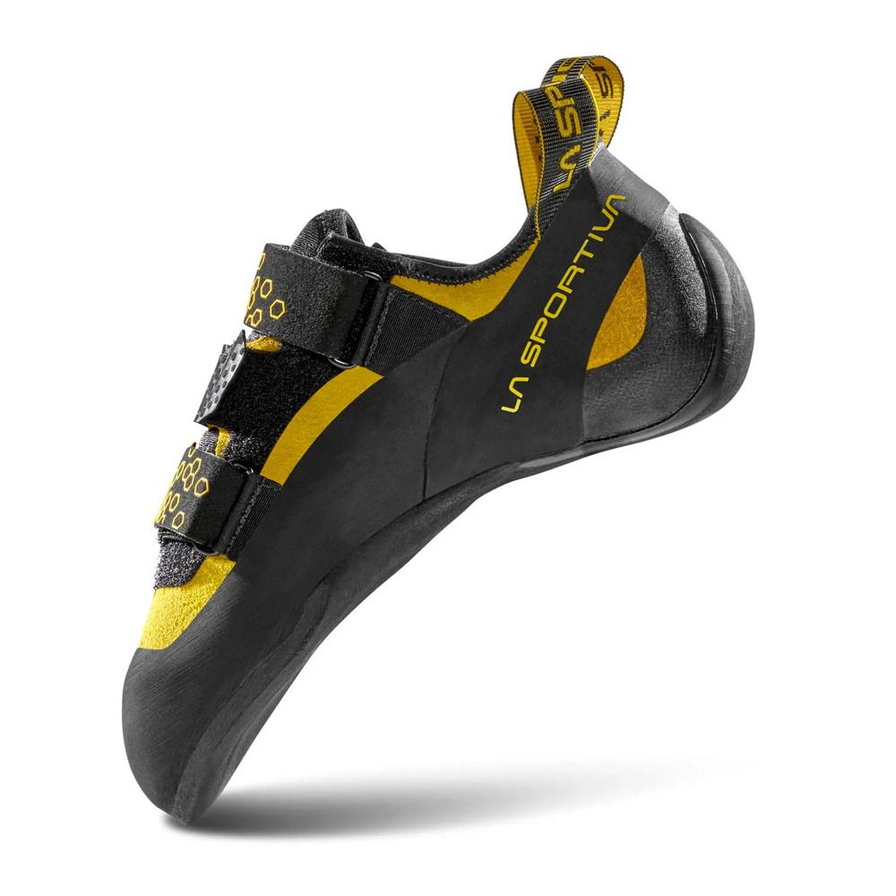 La Sportiva MIURA VS - Chaussons d'escalade Homme black/yellow