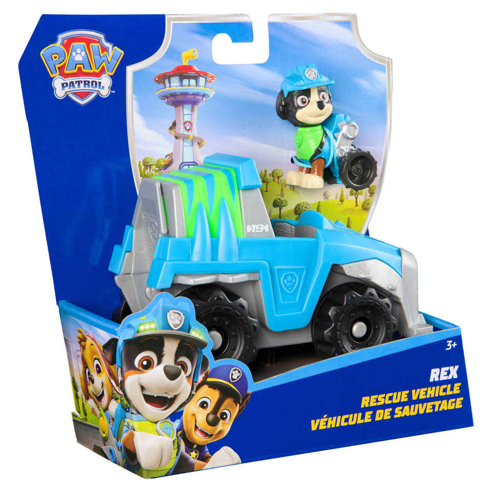 PAW Patrol voertuig met Rex figuur