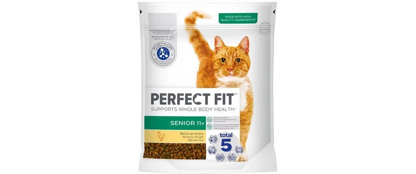 Trockenfutter Cat Senior 11+ Huhn, 750gAlleinfuttermittel für ausgewachsene Katzen