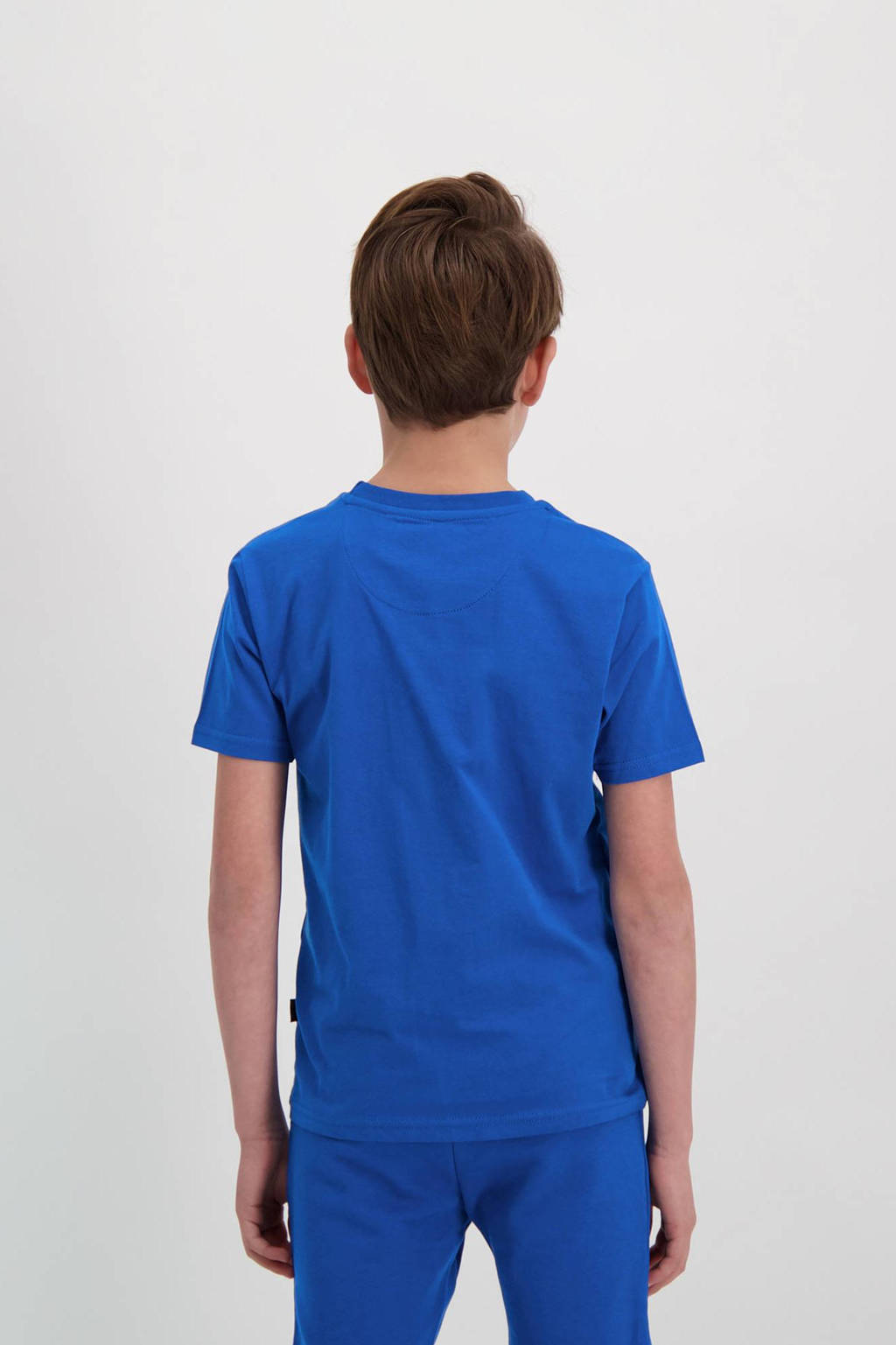 Cars T-shirt SEPPE met tekst kobaltblauw