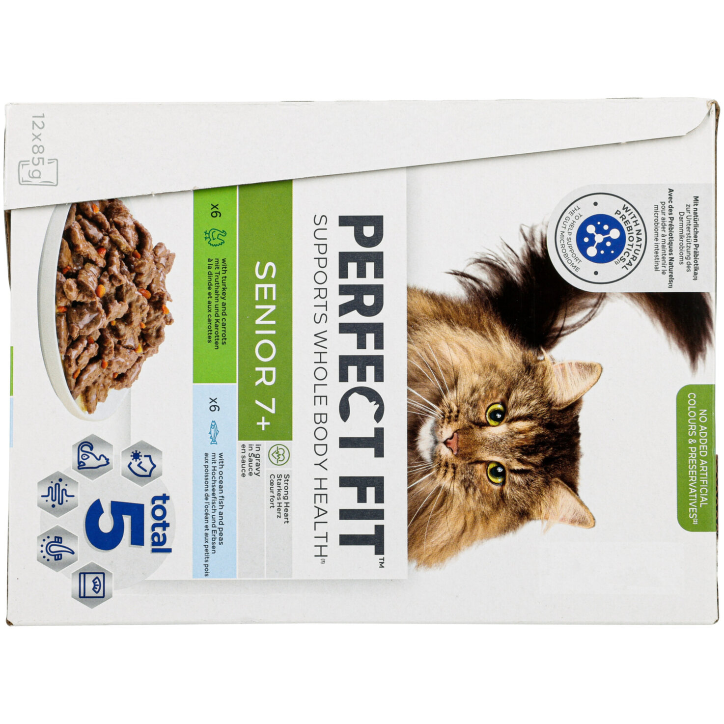 Perfect Fit Katzenfutter in Sauce Senior Mixed 12x85g