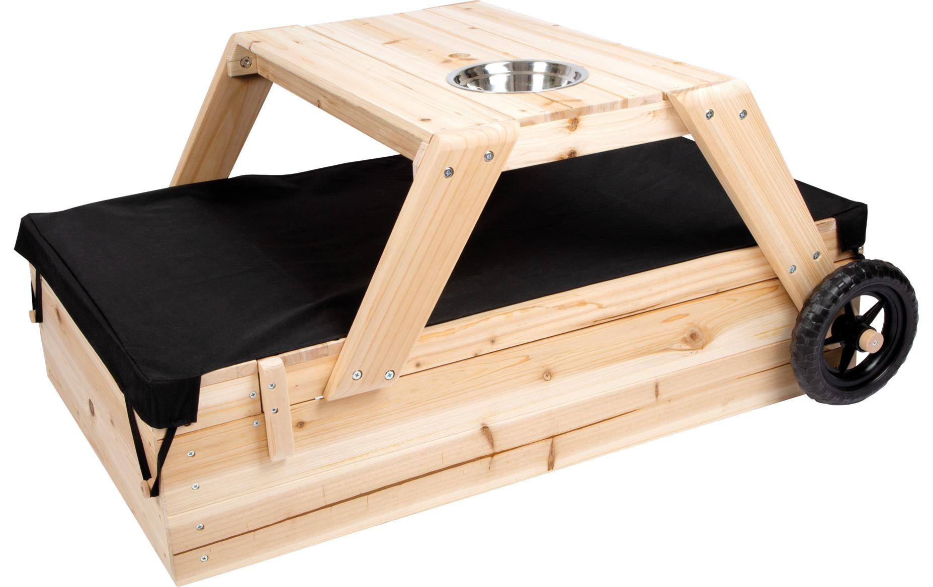 Small Foot Sandkasten »mit Sitzgruppe und Matschtisch«
