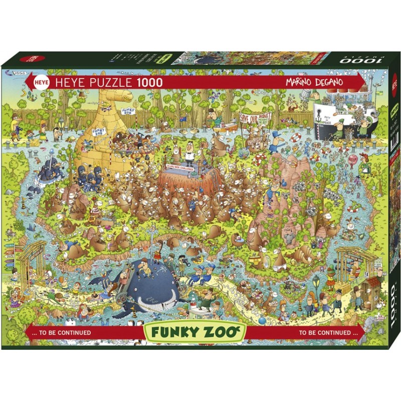 Puzzle 1000 pièces - Australian habitat