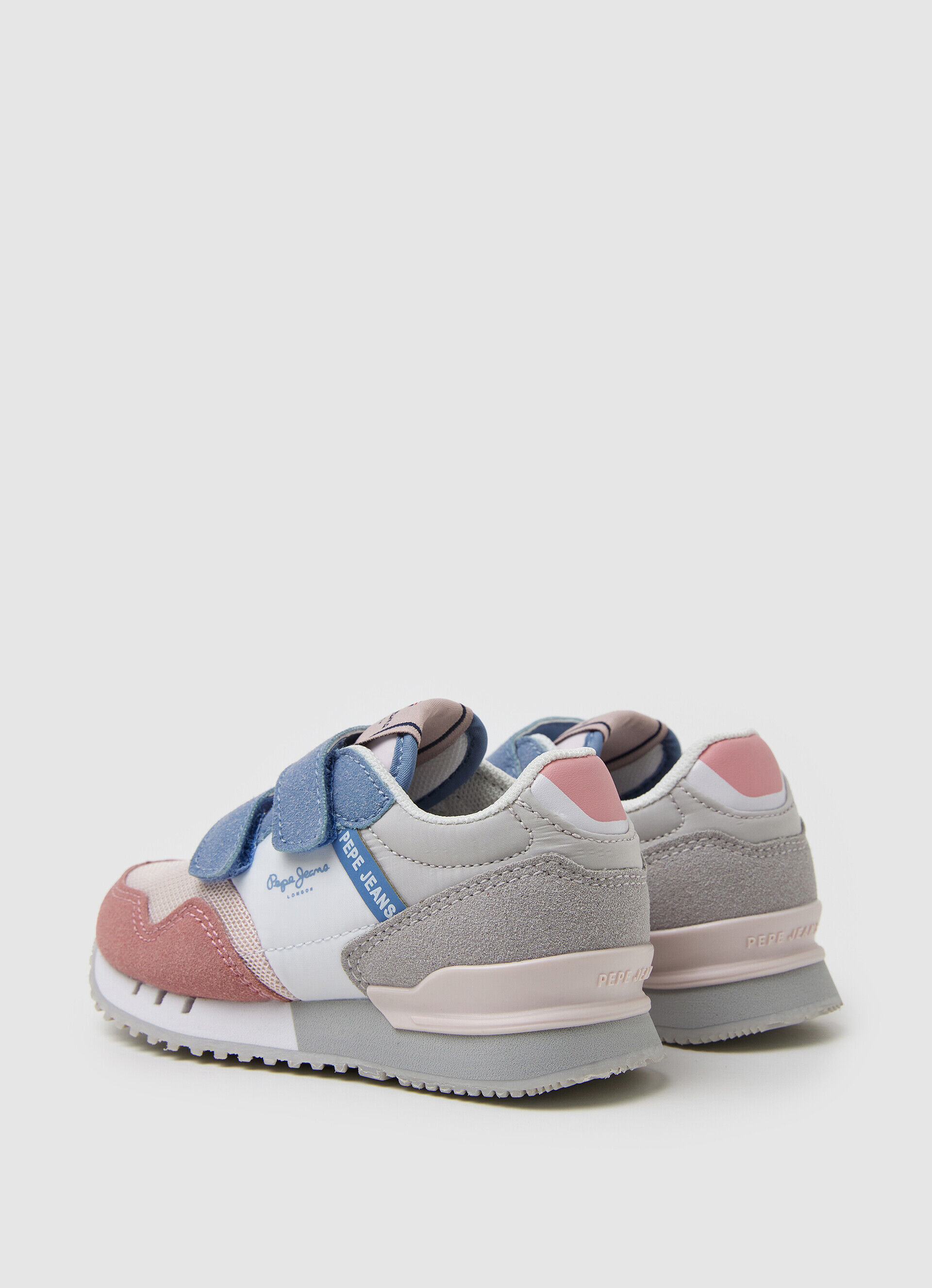 Tênis London Basic Combined - rosa lavado