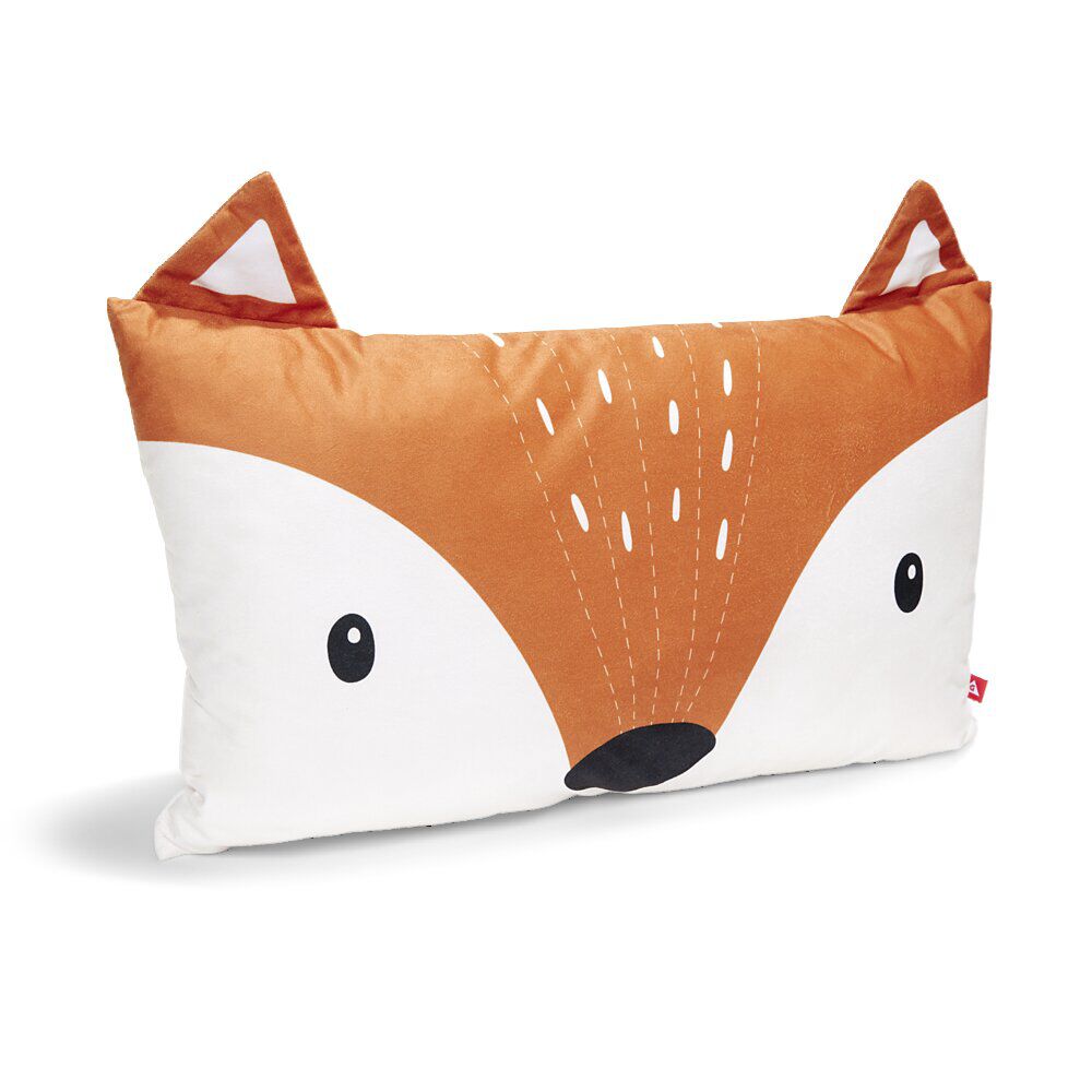Coussin rectangulaire motif renard ou biche 30x50cm