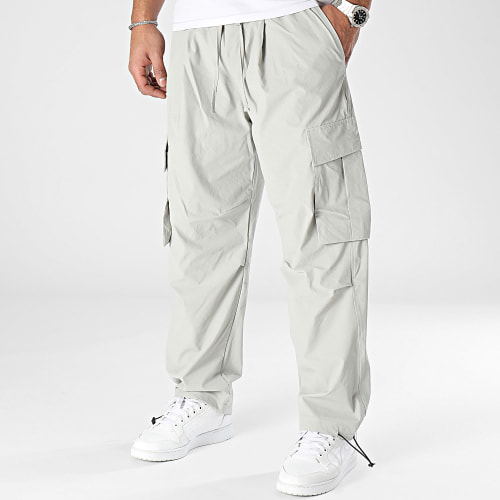 Pantalon Cargo Gris Clair