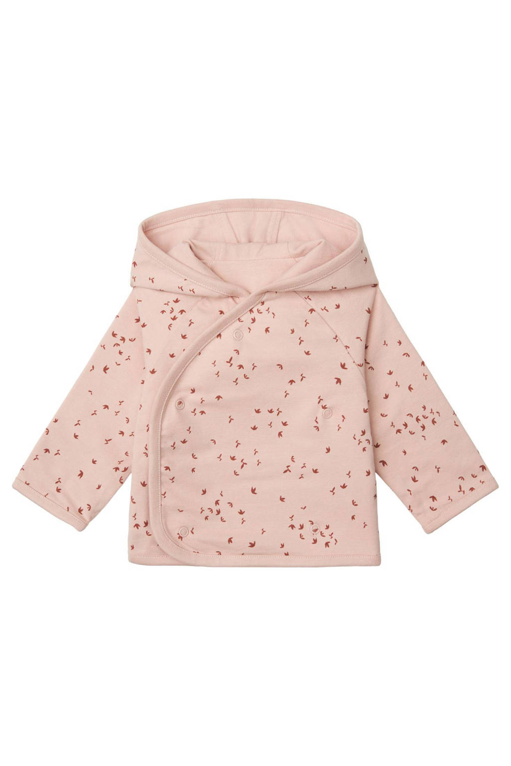 Noppies baby vest Naper met katoen lichtroze/roze