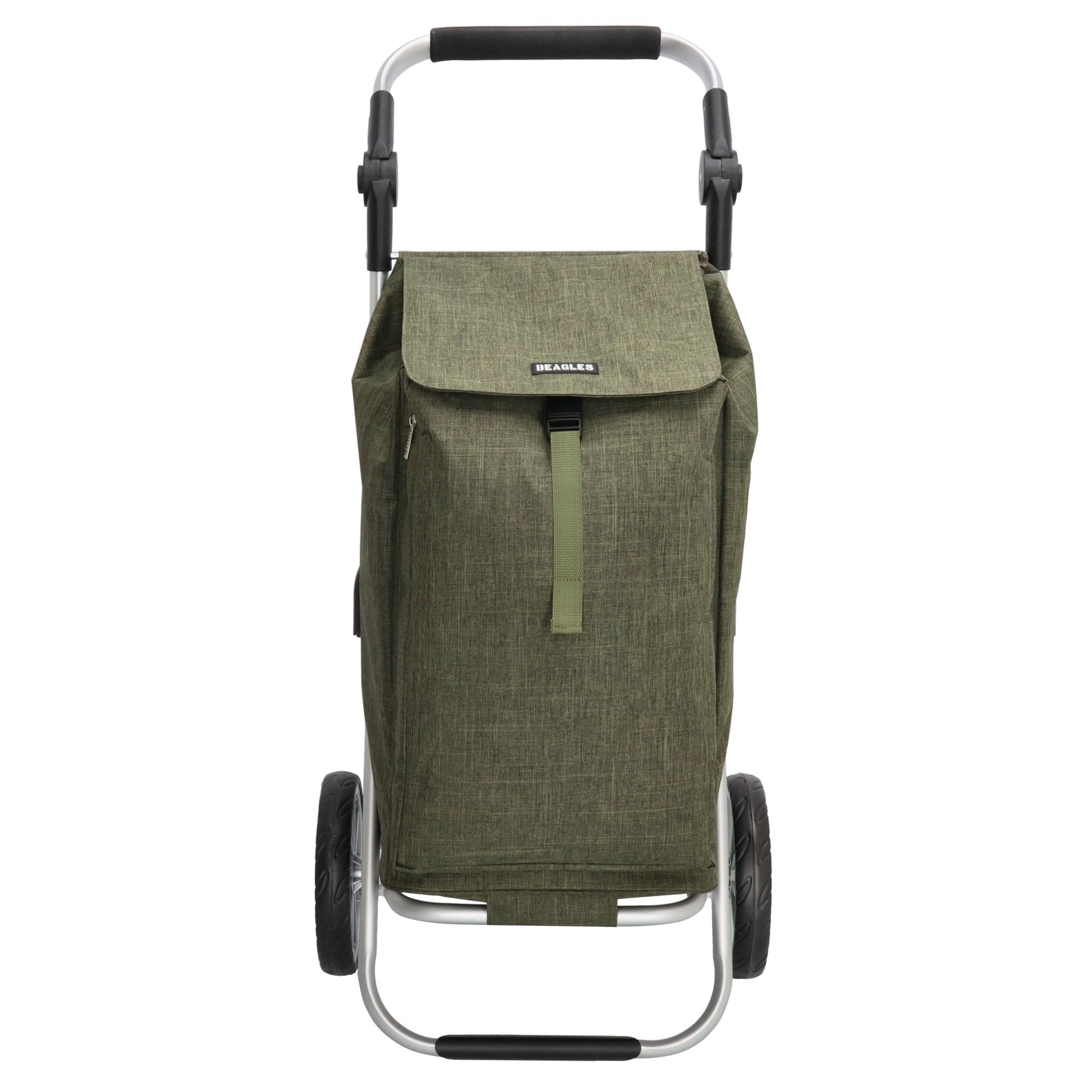 Beagles Alberic Boodschappen Trolley Olijfgroen