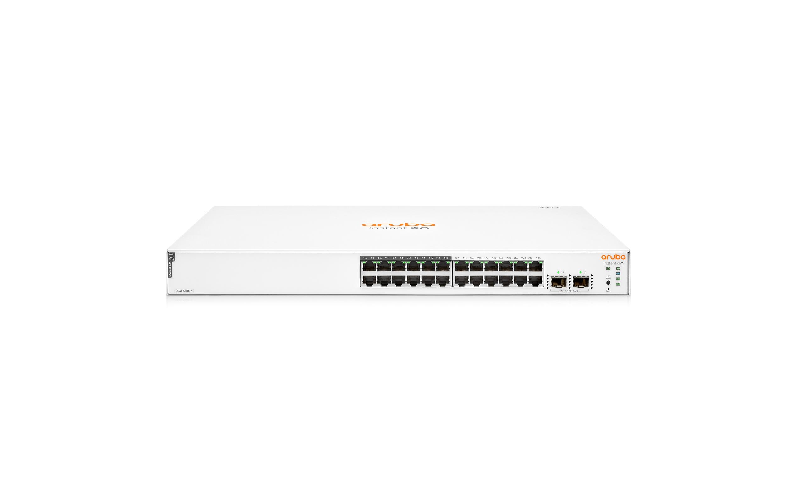 PoE+ Switch Aruba Instant On 1830-24G 26 Port<br>Aruba Instant On 1830