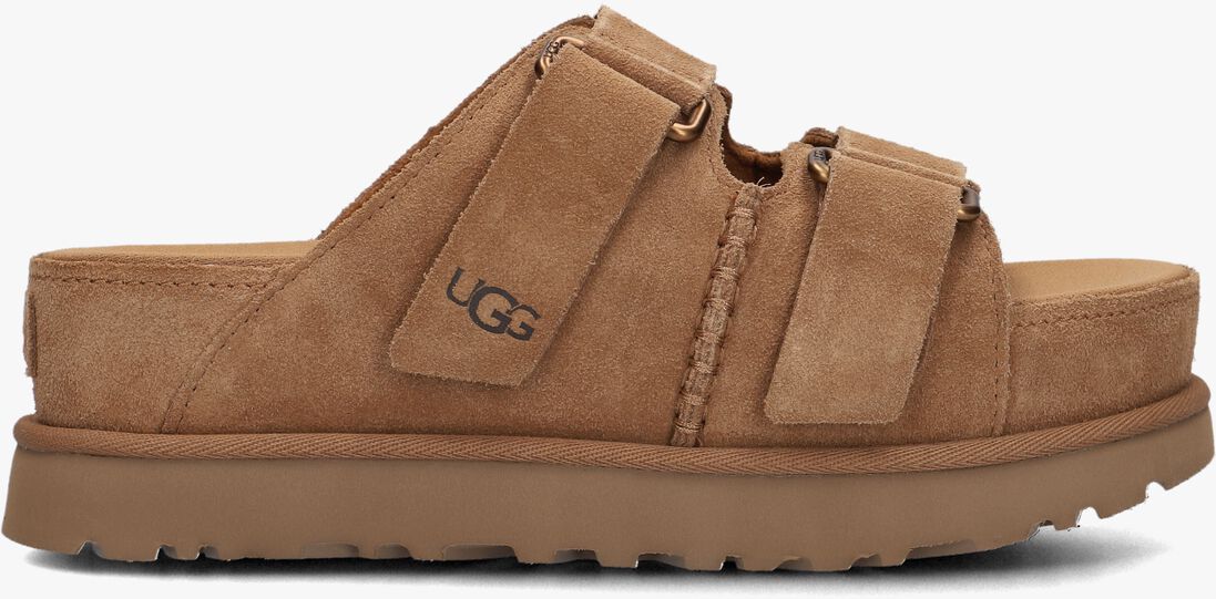 UGG cognac ugg slippers w goldenstar hi slide