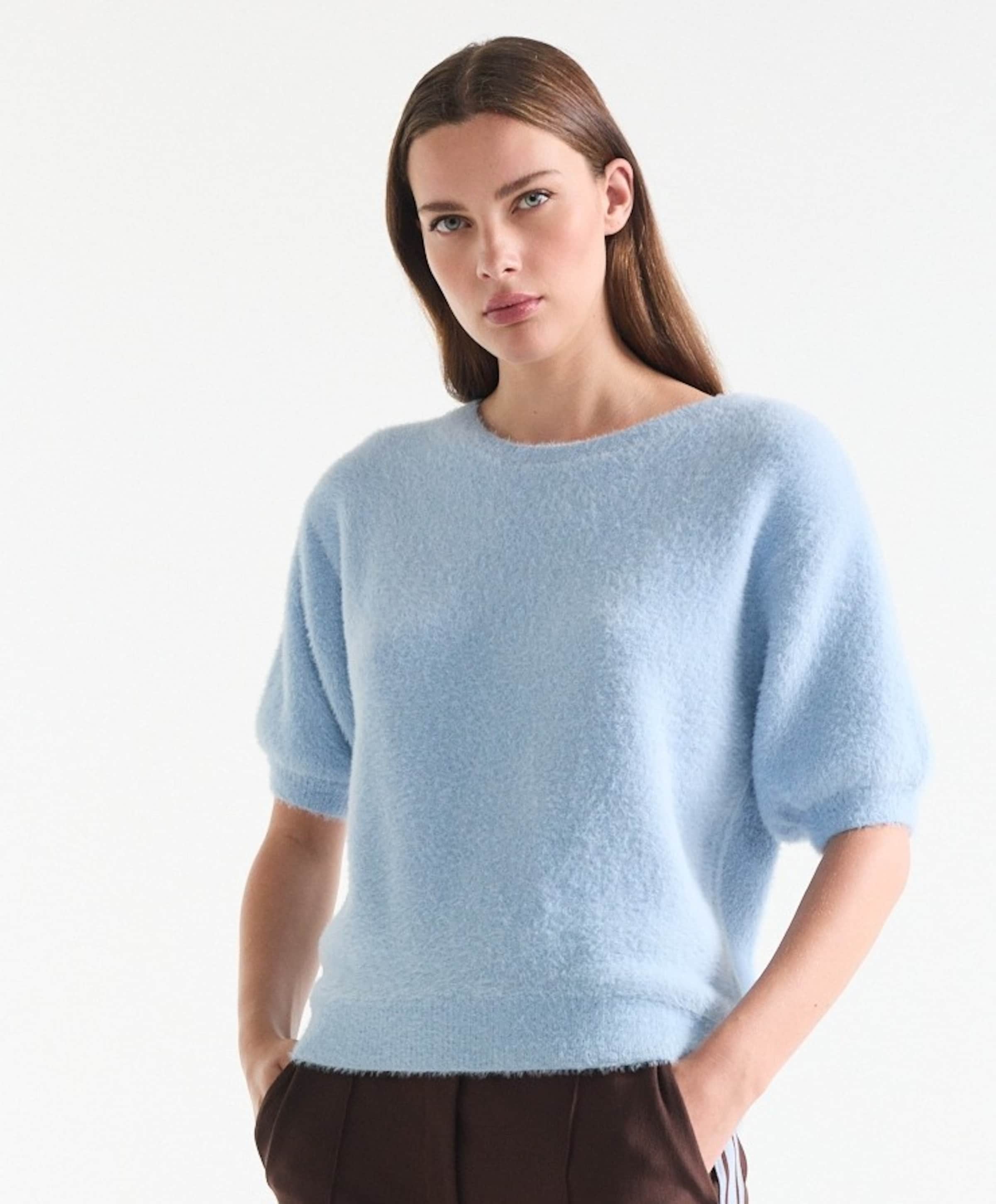 JANSEN Amsterdam Dames trui blauw