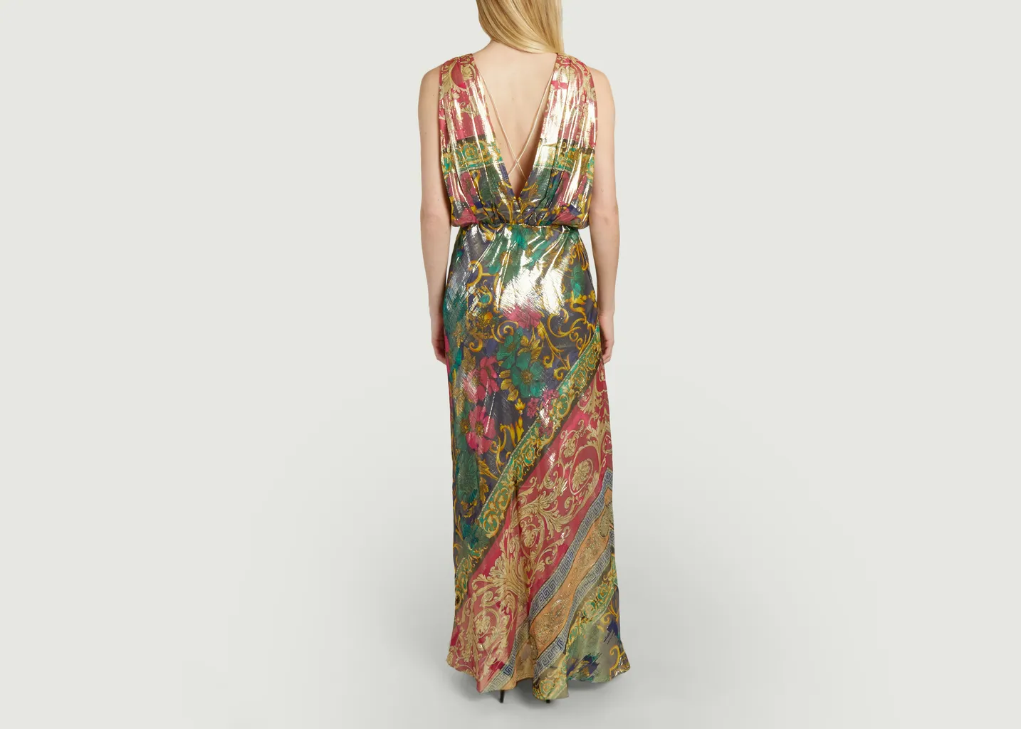 Robe longue imprimé fantaisie Reva Mes Demoiselles