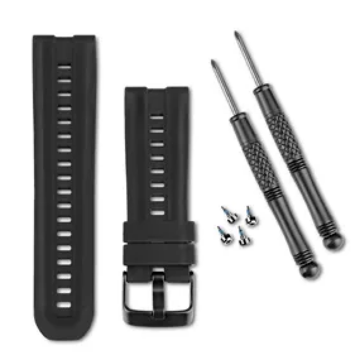 Garmin<br>Black Silicone Watch Band
