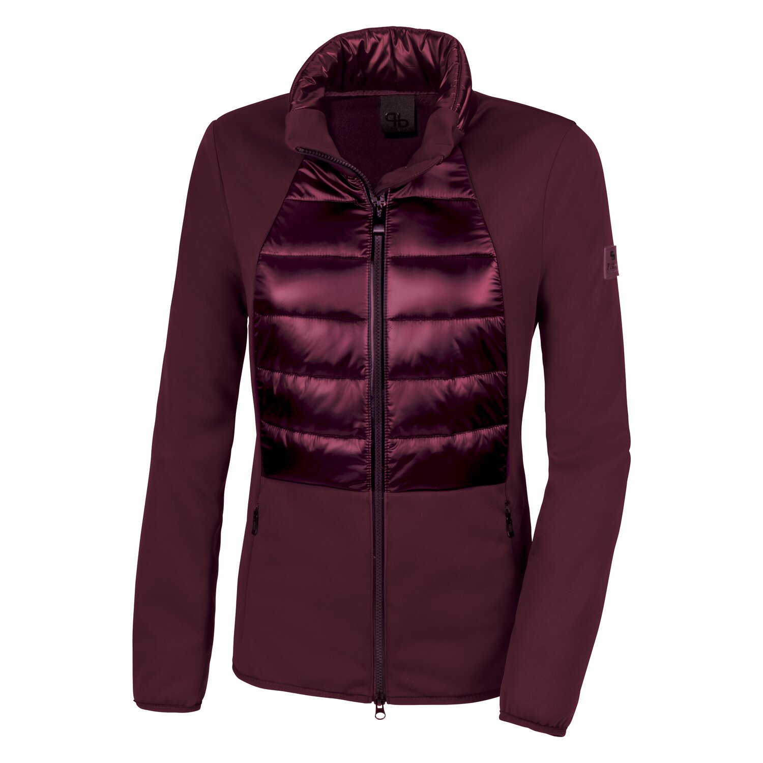 PIKEUR SELECTION Softshell-Hybrid-Jacke  - mulberry