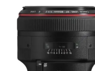 Canon EF - Teleobjektiv - 85 mm - f/1,2 L II USM - Canon EF - til EOS 1000, 1D, 50, 500, 5D, 7D, Kiss F, Kiss X2, Kiss X3, Rebel T1i, Rebel XS, Rebel XSi