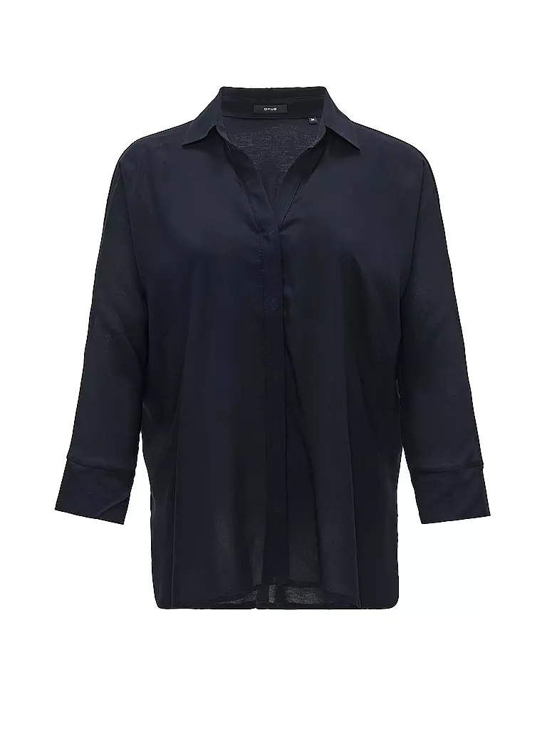 OPUS Blusenshirt FLAVENA dunkelblau