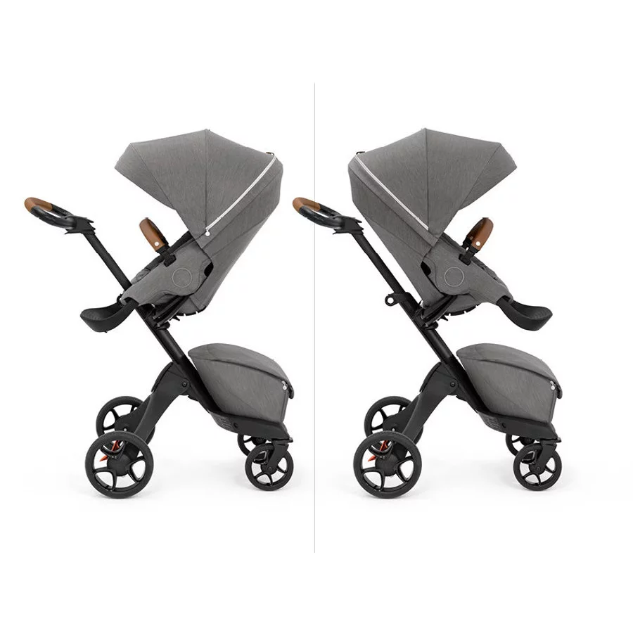 STOKKE® Kombikinderwagen Xplory® X inklusive Tragewanne Modern Grey