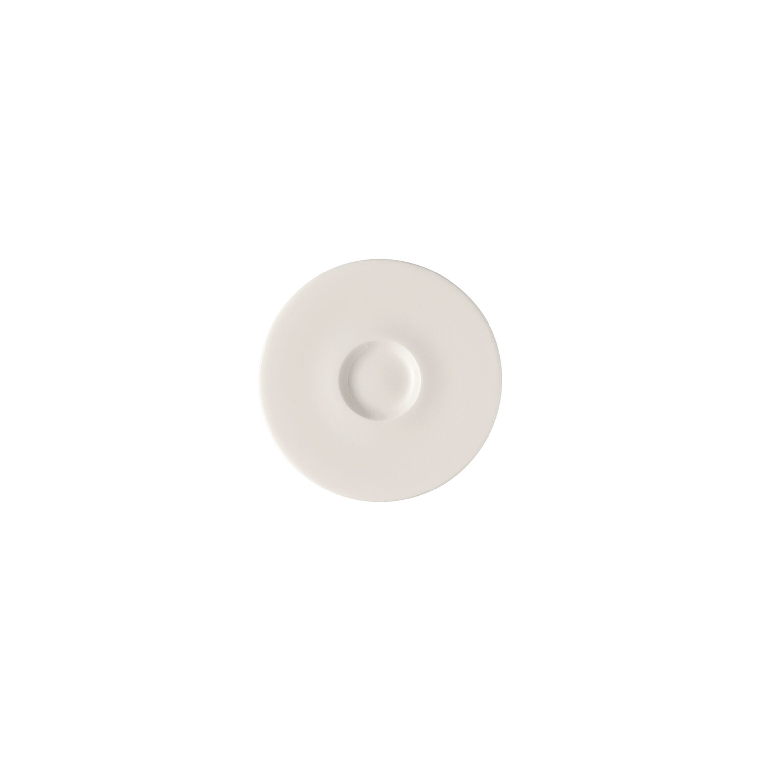 Brillance Bone China Weiss Espresso-Untertasse