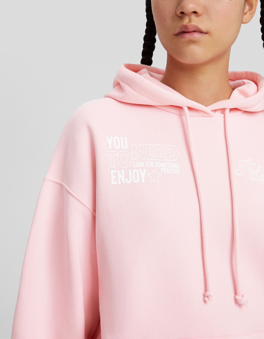 Moletom oversized estampado