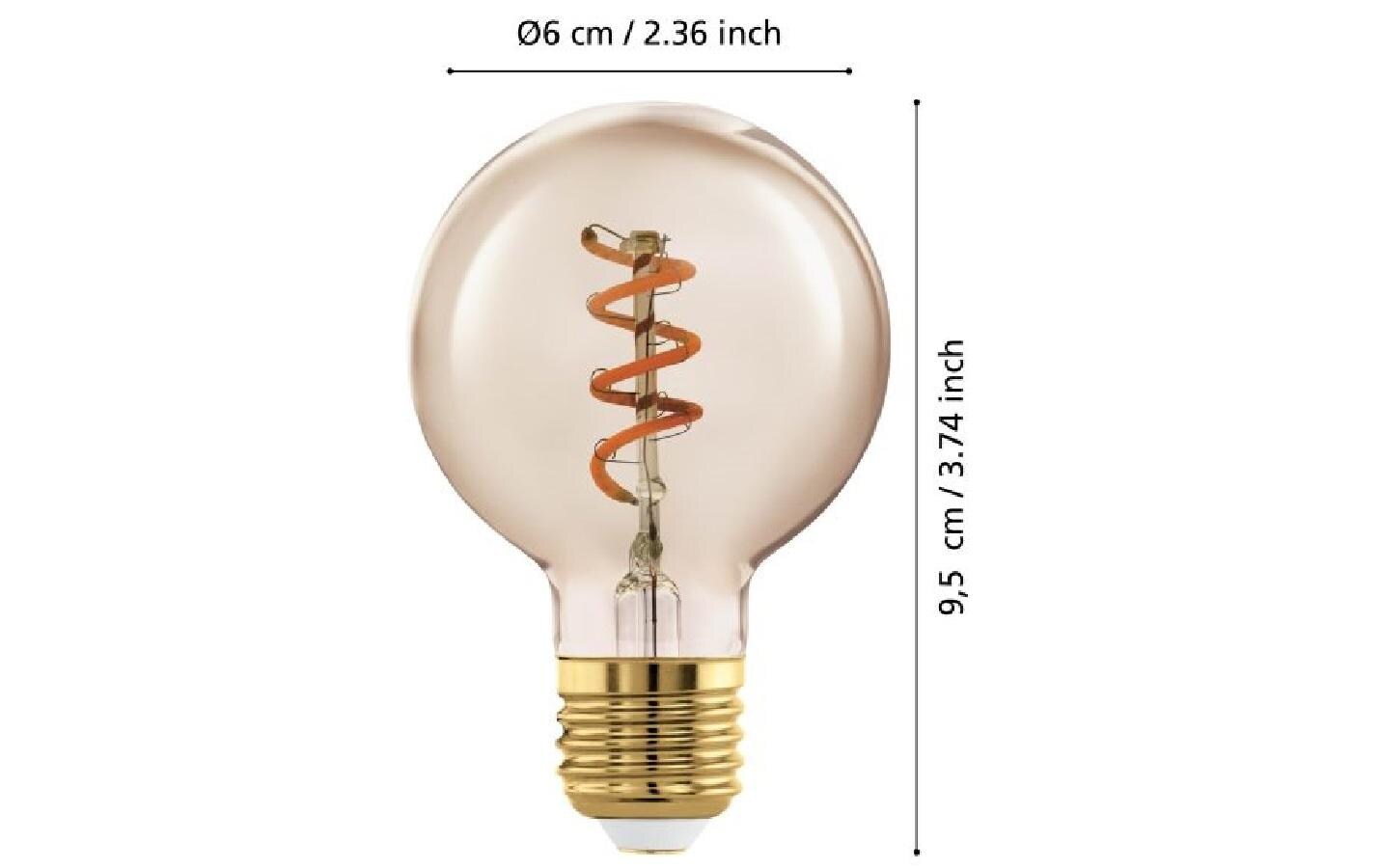 Lampe 4 W E27 WarmweissDeko-Leuchtmittel