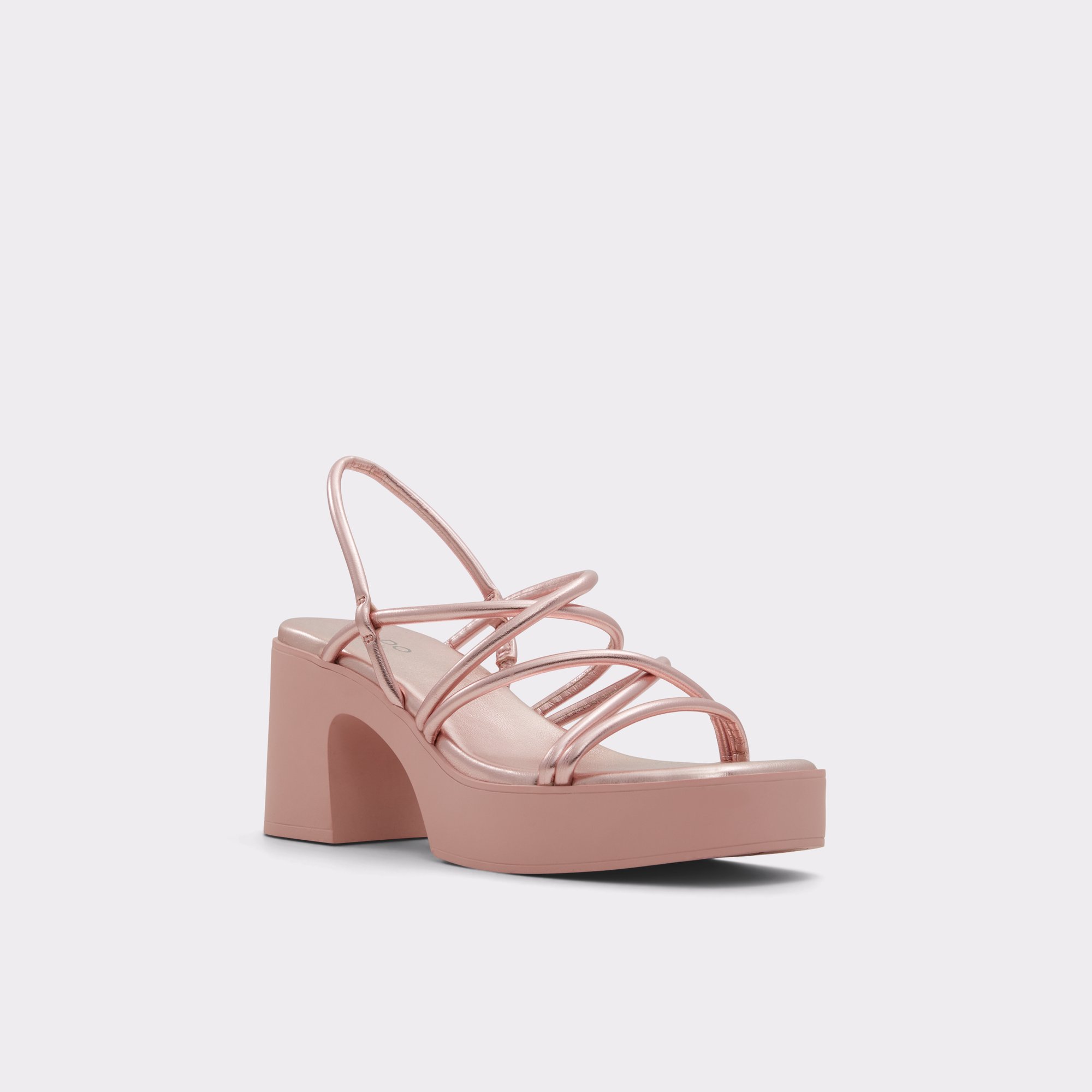 Slay Light Pink Women Platform sandals