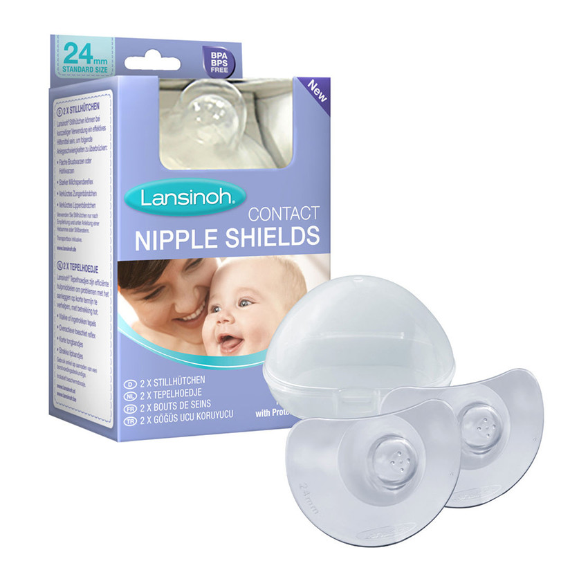 Protège mamelons Contact + étui de protection - T2