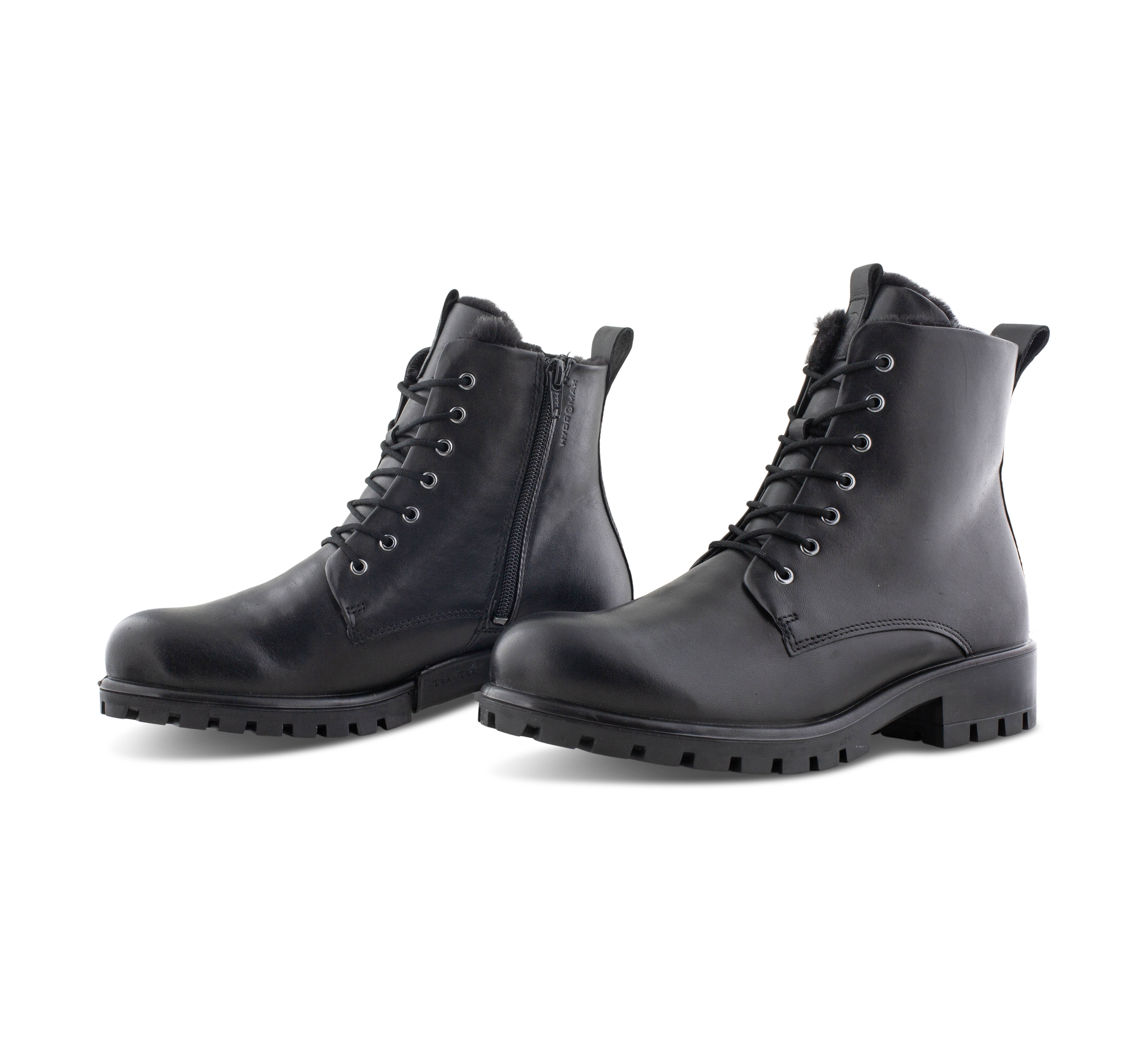 Ecco Modtray - Schnürstiefel schwarz