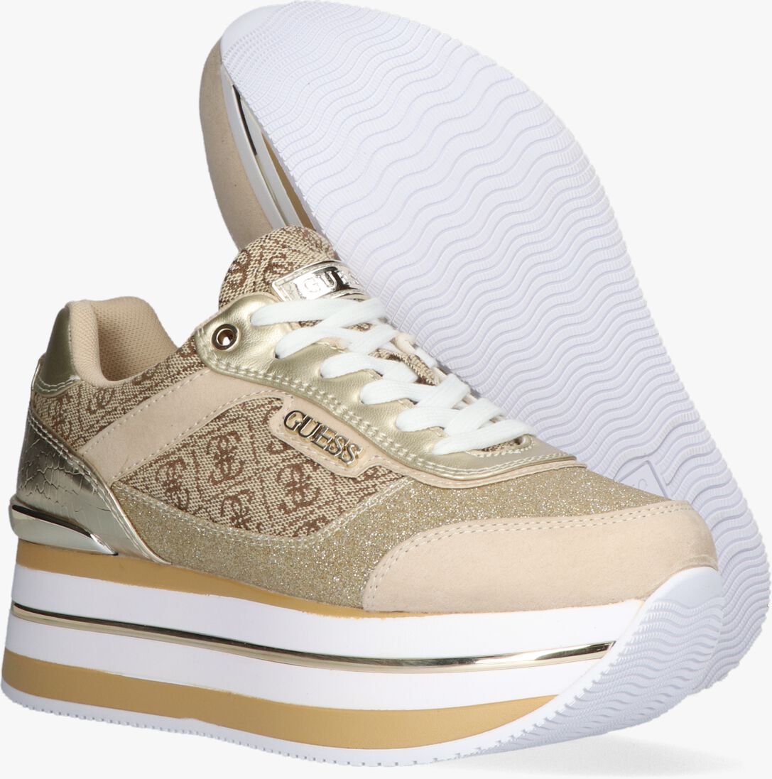 GUESS gouden guess lage sneakers hansin