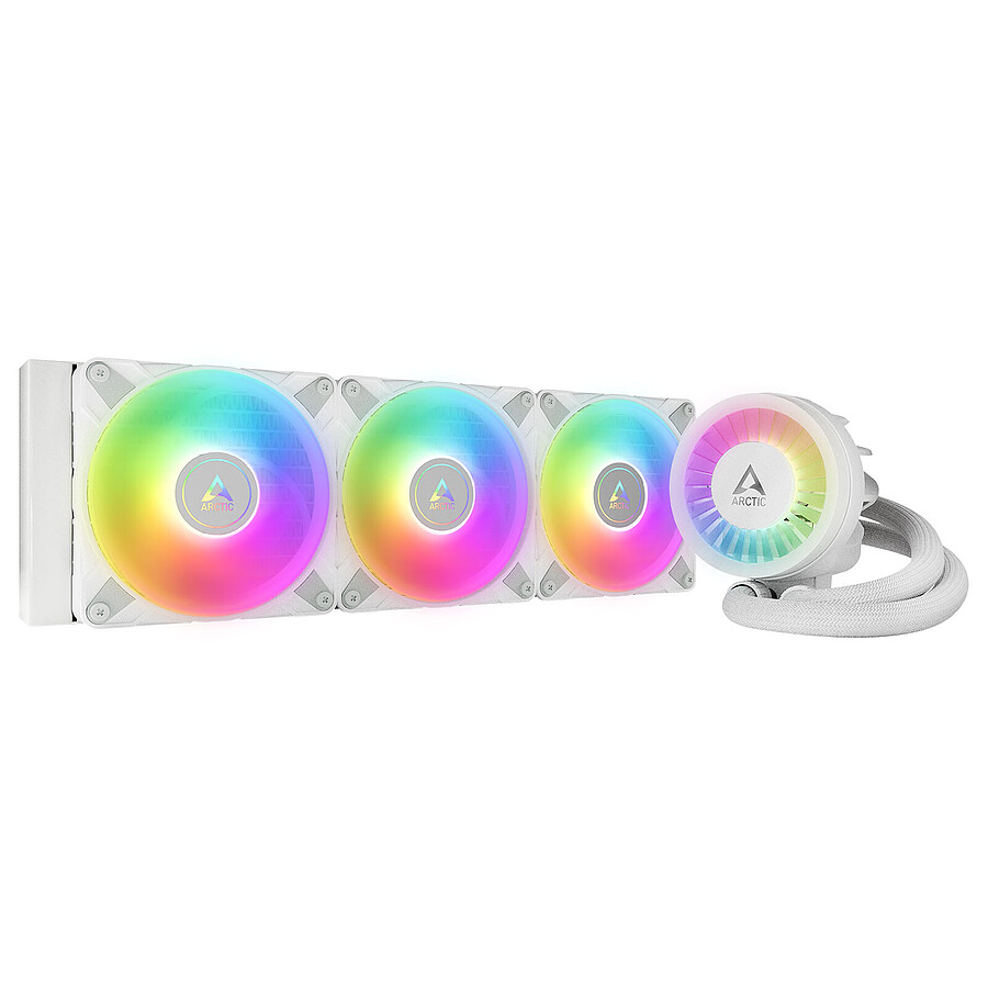 Arctic Liquid Freezer III 360 ARGB - Blanc