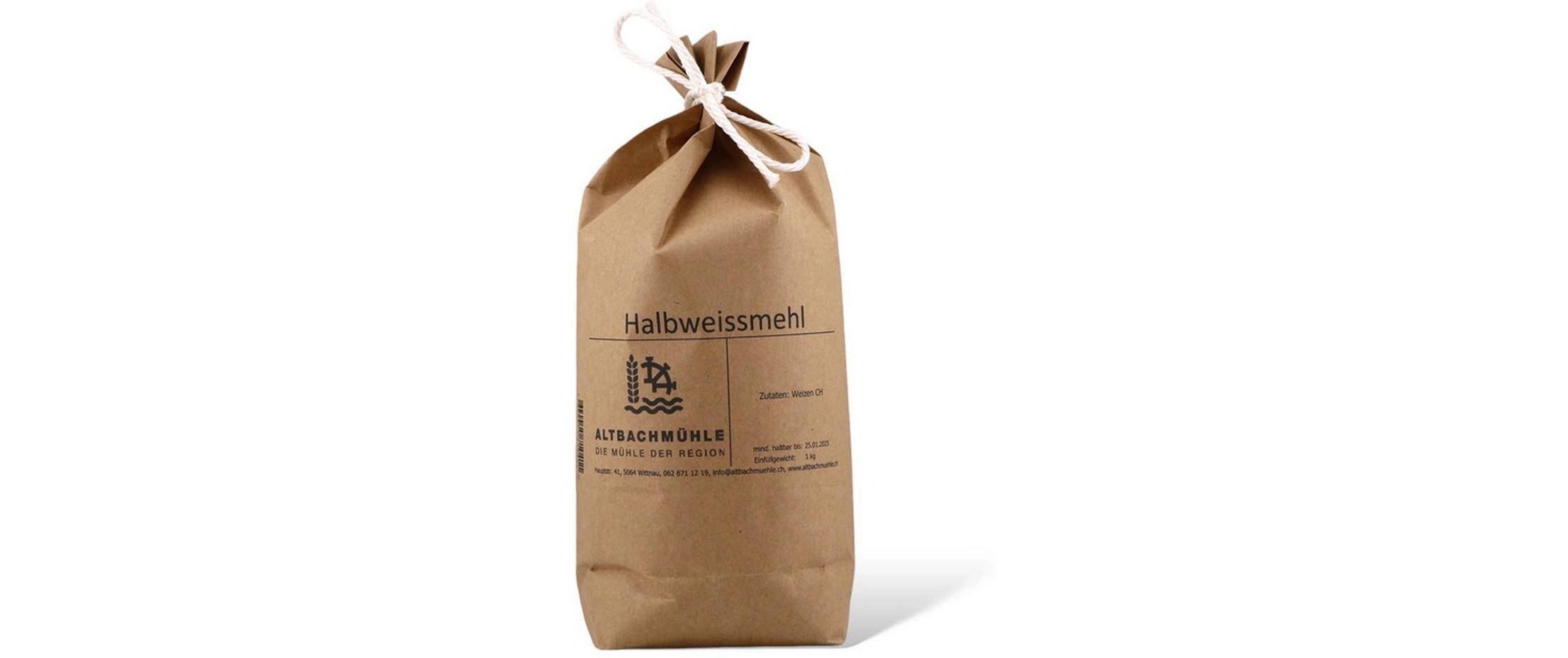 Halbweissmehl 1 kgHalbweissmehl Typ 700