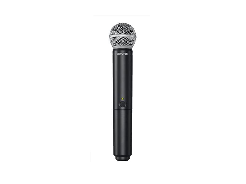 Shure Drahtlossystem BLX24RE/SM58-M17 Funksystem mit SM58 Mikrofon und Rackempfänger