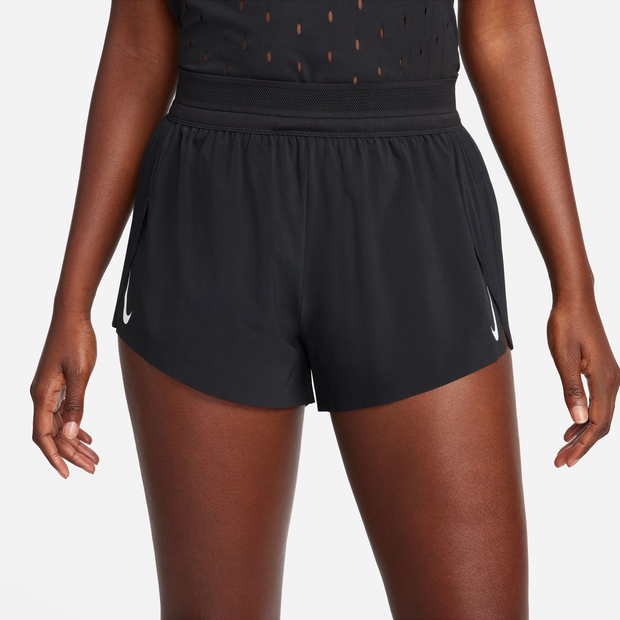 Dri-FIT AeroSwift DV Running Shorts Dame 010/Black/White