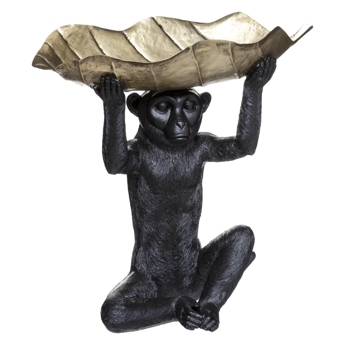 SINGE FEUILLE H.35CM