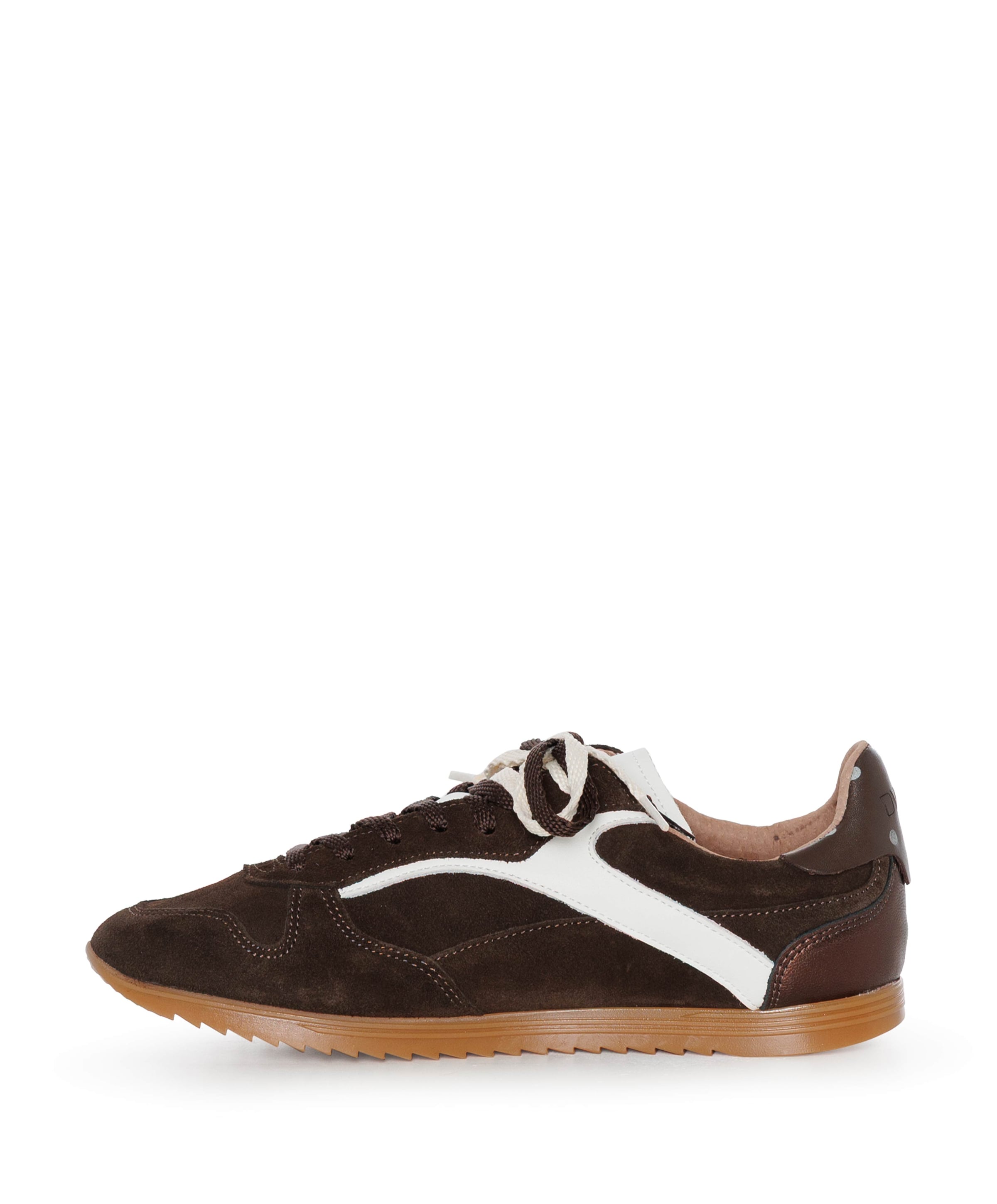 DWRS label TULA dames sneakers bruin